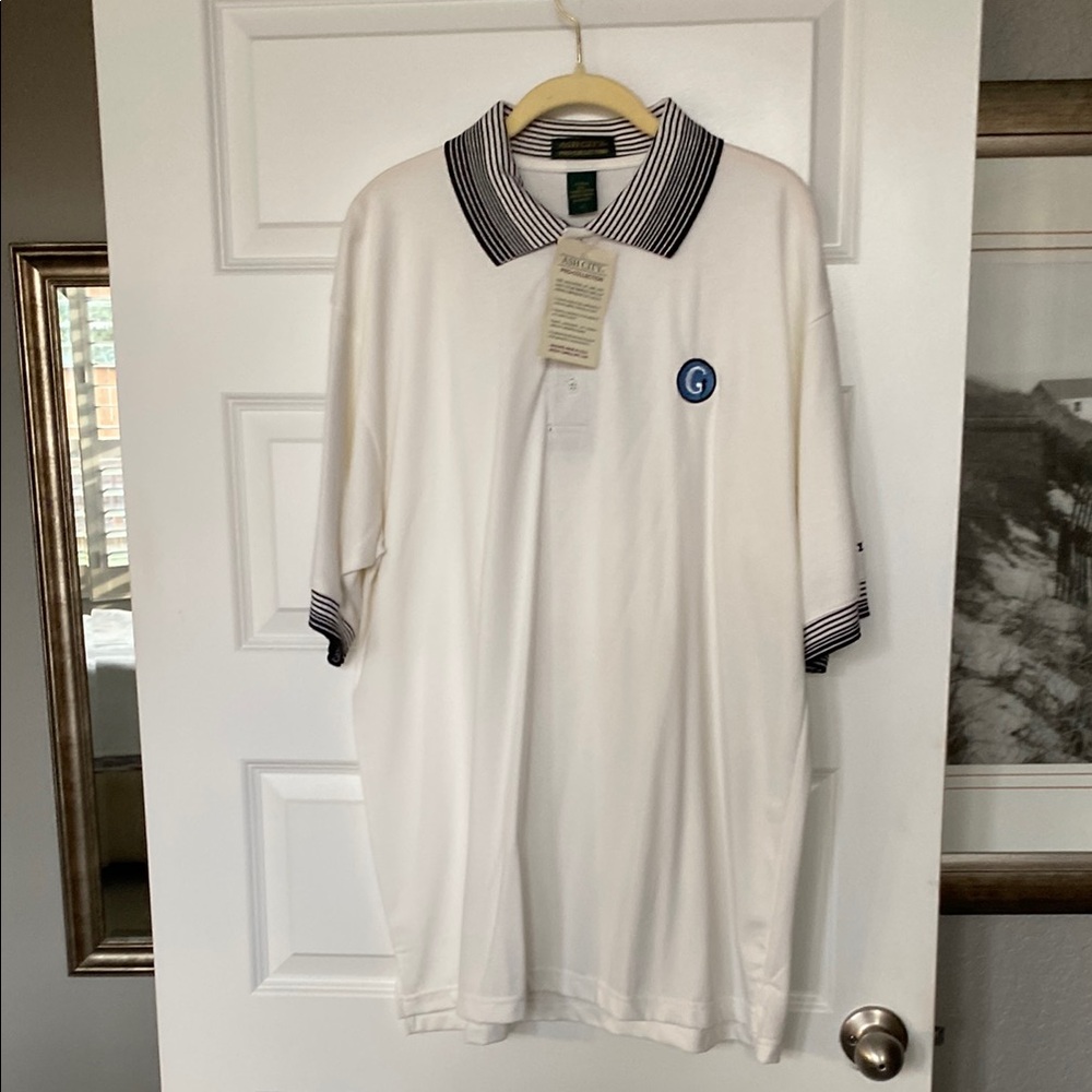 ASH CITY Pro Collection Golf Shirt.  Size XL. NWT